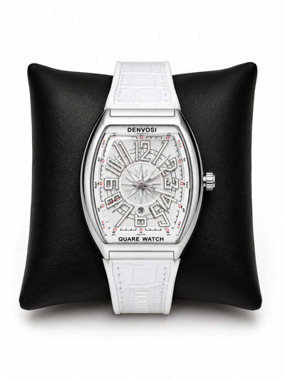 Denvosi Quartz Watch Model 6177 - Wristwatch Accessory Designed For Time Tracking And Daily Styling Routine