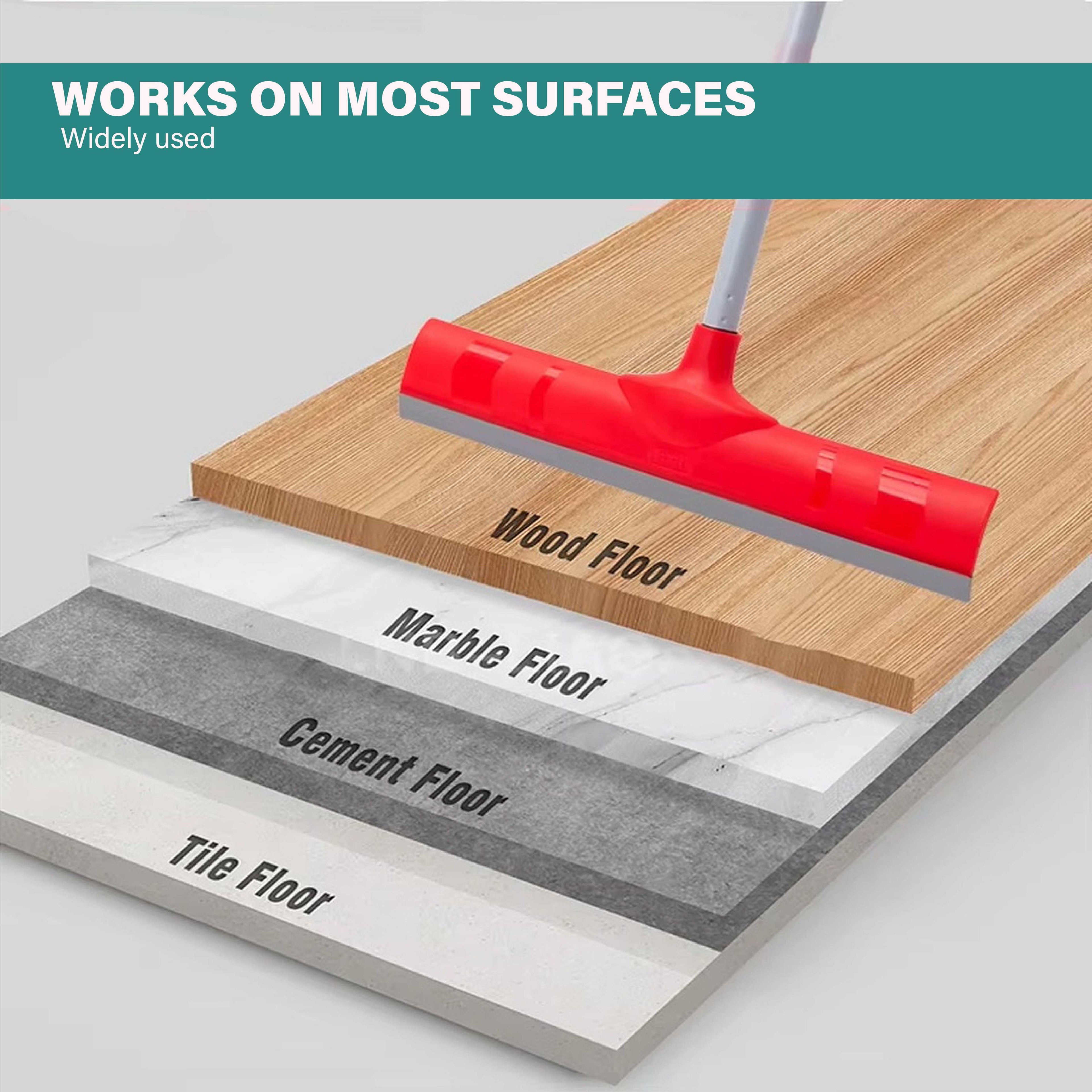 Royal Floor Cleaning Squeegee | Rubber Wiper for Floor And Window