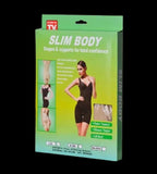 Shapewear Bodysuit for Women – Seamless Tummy Control Mid-Thigh Body Shaper (Skin Color)