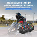Helmet Wireless Earphone K06A – Bluetooth Helmet Intercom Headset with RGB Control Knob & Noise Reduction