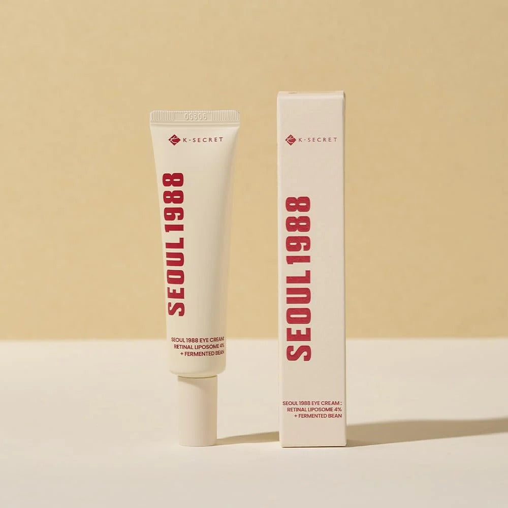 K Secret Seoul 1988 Eye Cream Providing Gentle Care Wrinkle Reduction Brightening Effect Hydrating Formula - 20g