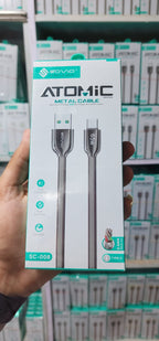 Atomic Fast Charging USB Cable – High Quality Durable Data Cable