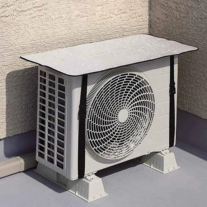 Outdoor Air Conditioner Cover – Reflective Sunshade, Rain & Dust Protection for External Units