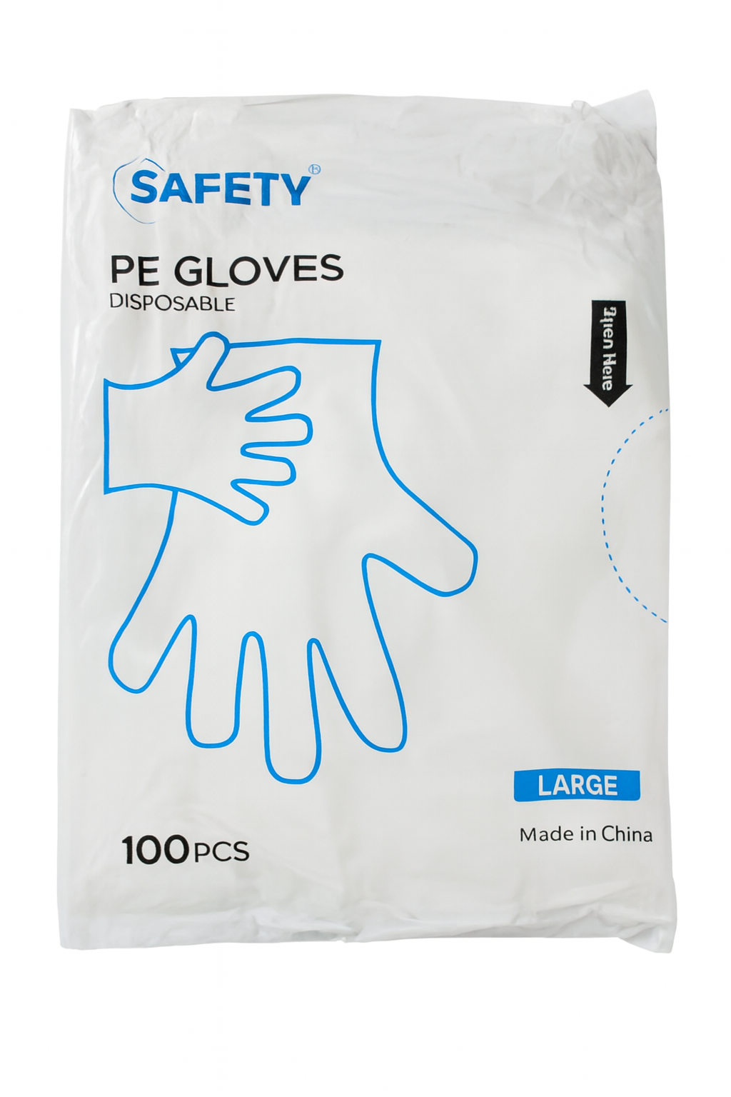 Safety Disposable Gloves – Reliable Protection, Comfort & Hygiene (Pack of 100)