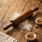 Revolving Wooden Balan – Premium Quality Finish Rolling Pin (15x9 Inch)