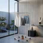 360° Rotating Clothes Hanger | Multi-Tier Laundry Organizer With Swivel Hook For Space-Saving Wardrobe Storage