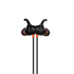 Itel Wireless Neckband – 20-Hour Playtime Bluetooth 5.0 Earphones with 10mm Bass Boost Drivers & IPX5 Water Resistance (Black)