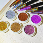 Miss Rose Multicolor High Pigmented Glitter Shimmer Eyeshadow Palette Set Professional Eye Makeup - Pack of 24