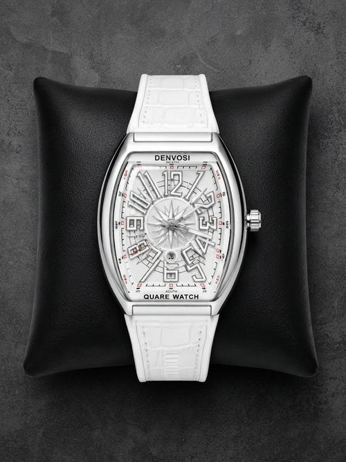Denvosi Quartz Watch Model 6177 - Wristwatch Accessory Designed For Time Tracking And Daily Styling Routine