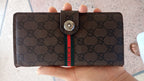 Gucci Long Wallet – Premium Off White & Brown Designer Wallet
