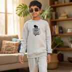 Kids Sweatshirt & Pajama Set | Comfy Winter Warm Tops & Trousers for Boys & Girls | Imported Cozy Clothes Outfit FOR BABYA AND KIDS