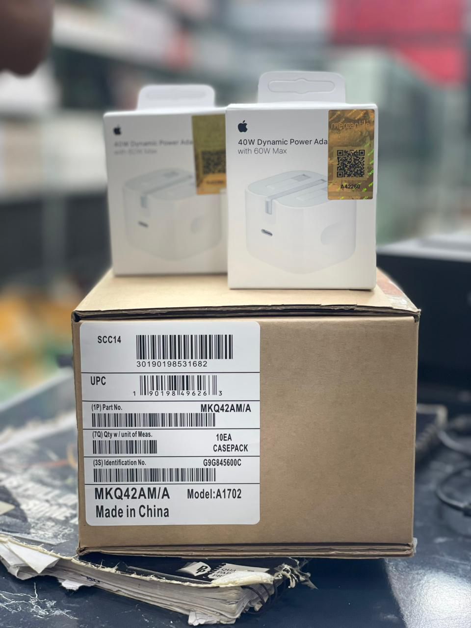 iPhone 3 Pin 40W Fast Charger | USB-C PD Power Adapter for iPhone & iPad