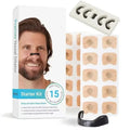 Magnetic Nose Strips,Sleepco Nasal Dilator Starter Kit /  Next-Gen BreathIn Nosel Strips / Magnetic Nose Clips