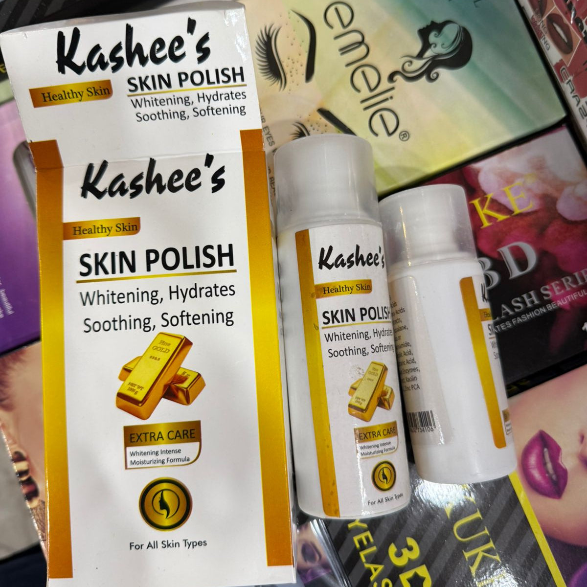 Kashee’s Healthy Skin Polish – Whitening & Hydrating Extra Care Formula (For All Skin Types) Pack of 02