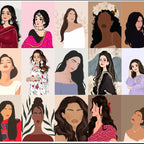 Earrings Eidi Cards – Pack of 27 Mini Festive Cards without Jewellery (Random Designs)