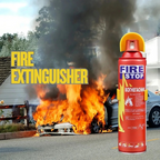 Fire Stop Emergency Flame Retardant Spray – Portable Mini Fire Extinguisher for Car, Home & Camping (500ml)