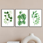 Set of 3 Premium Wall Art Photo Tiles – Modern Home Decor Sets 8x11