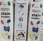 Miss Mouth's Messy Eater Stain Treater Spray - Stain Remover - Newborn &amp; Baby Essentials - No Dry Cleaning Food, Grease, Coffee Off Laundry, Underwear, Fabric - 100ml (For every color)