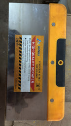 Stainless Steel Scraper with Durable Handle | Multi-Purpose Cleaning & Surface Scraping Tool