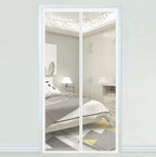 Premium Quality Mosquito Magic Mesh In Hard Box With 20pcs Double Tape Stickers And 12pcs Hocks For Easy Installation