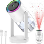 Sky Humidifier | Ultrasonic Air Humidifier & Aroma Diffuser | Cool Mist Maker for Fresh, Moist & Relaxing Room Atmosphere