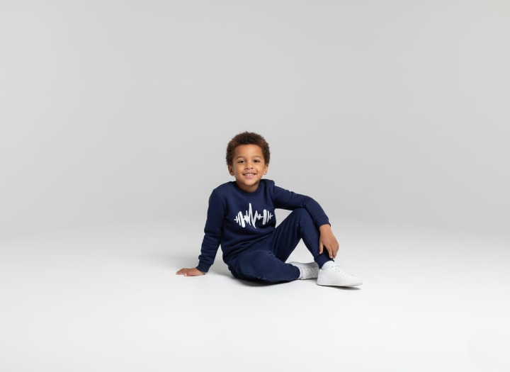 Boys Winter Casual Long Sleeve Printed Patchwork Round Neck Sweatshirt | Warm, Stylish & Comfortable Winter Wear
