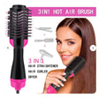 3-in-1 One Step Hot Air Brush Hair Dryer & Styler – Drying, Straightening & Volumizing Brush