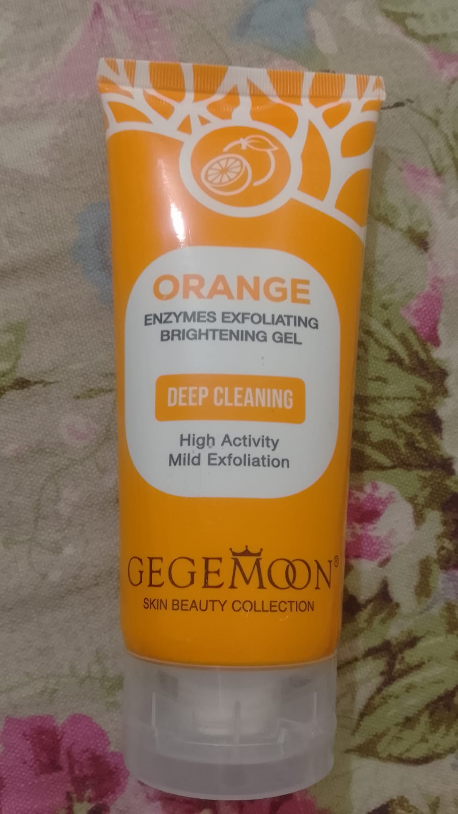 Orange Exfoliating Dead Skin Remover Gel | Smooth & Refreshing Skin Care