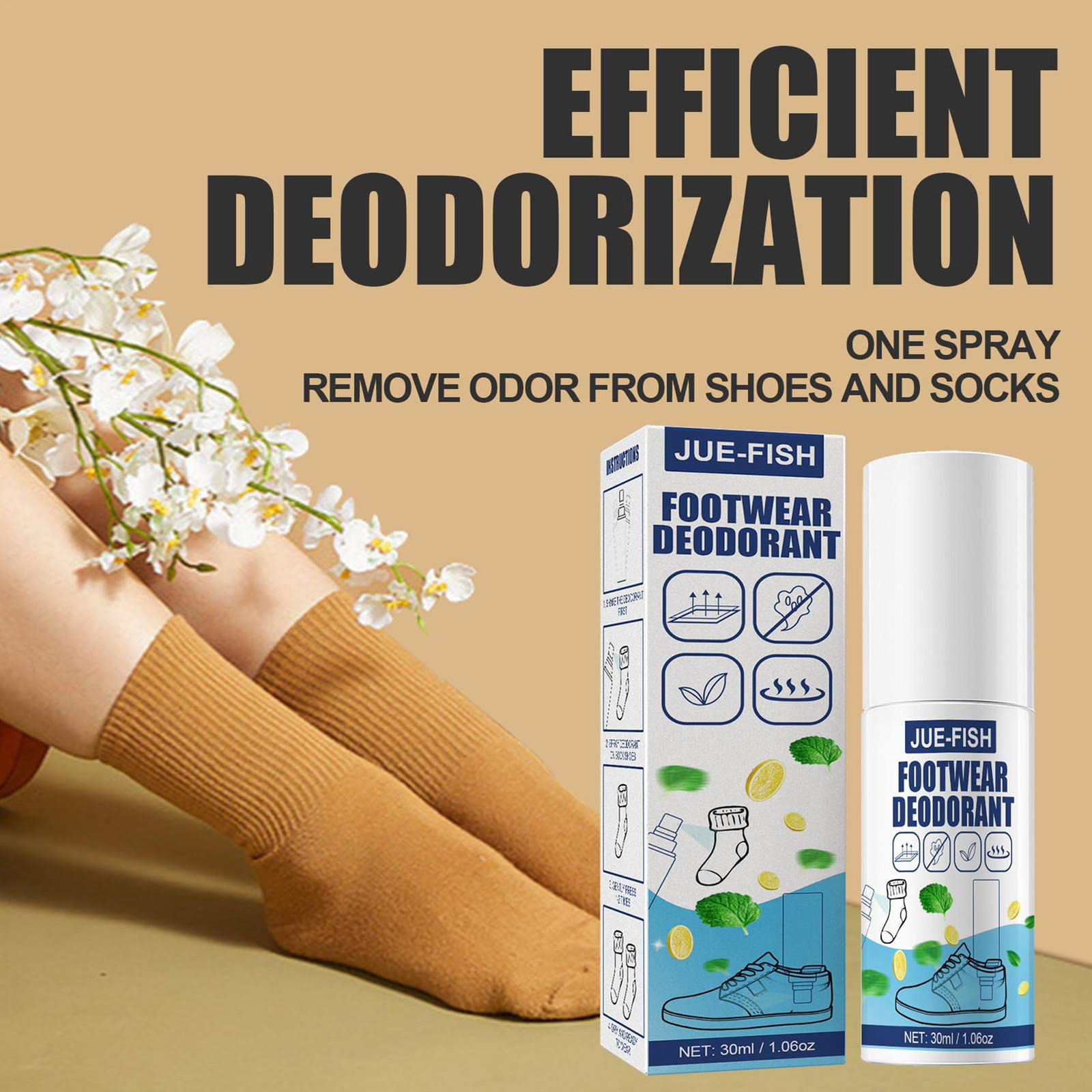 Premium Footwear Deodorant Spray – Instant Shoe & Sock Odor Eliminator (30ml)
