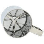 Flour Sifter Stainless Steel – Double Layer Fine Mesh Baking Sifter with One-Hand Press Crank for Cakes & Pastries