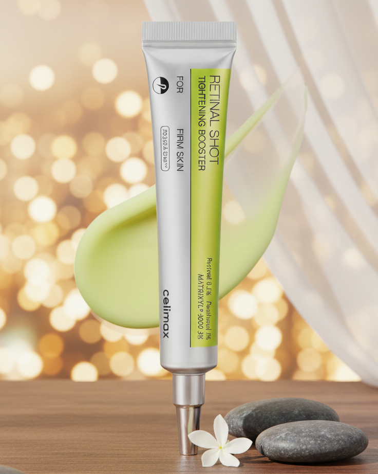 Celimax The Vita A Retinal Shot Tightening Booster – 0.1% Retinal, Matryxyl 3% | Pore Minimizer, Anti-Wrinkle, Firming Booster (15ml)