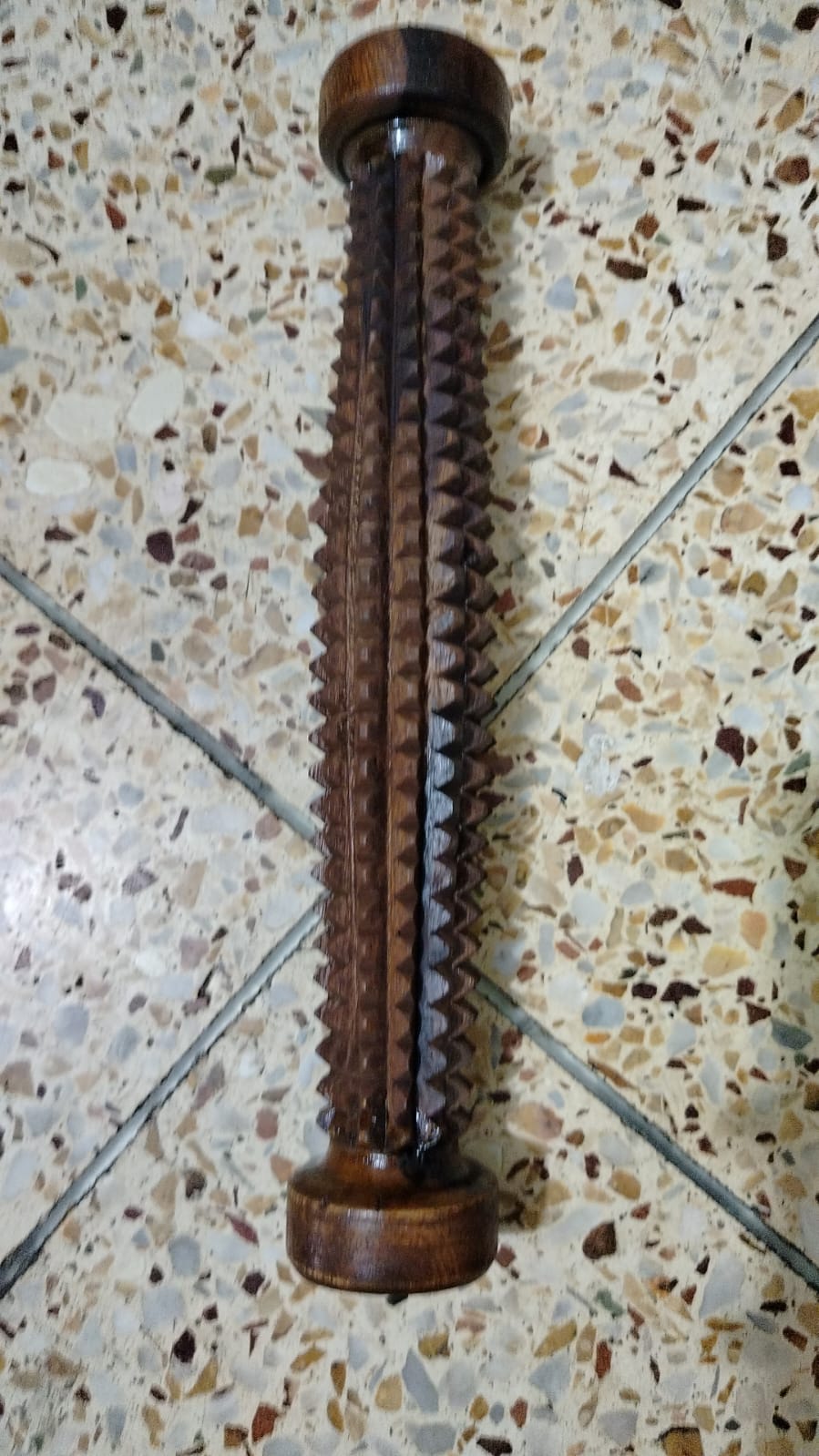 Handcrafted Wooden Palate Massager – Reflexology & Acupuncture Roller