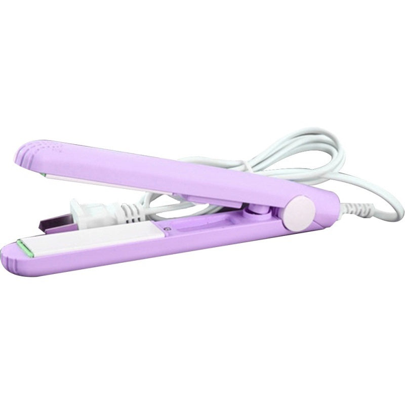 Mini Portable Hair Straightner / Air Smooth, Silky, Frizz-free And Healthy. (with Packing Box) (random Color)
