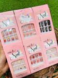 Pink Key STONES WORK NAILS Nails - Party, Wedding Nails (Random Design &amp; Color)