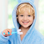 Big Size Baby Toothbrush Toddlers Teeth Cleaning Brush Kids U Shaped Toothbrush