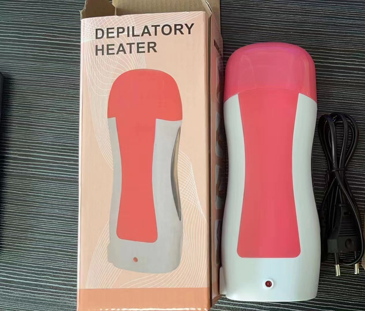 Roll On Wax Depilatory Heater Waxing Hot Cartridge Hair Removal Roller Portable Epilator ( without box)