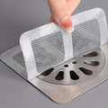 (Pack Of 10) Multifunctional Net Sticker Drainer Net For Bathroom – Kitchen Etc | Window Screen Repair Patches For Door Window