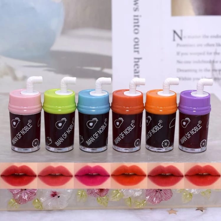 Magic Lip Tint – Color-Changing, Hydrating & Long-Lasting Lip Care for Soft, Radiant Lips(Pack of 6)