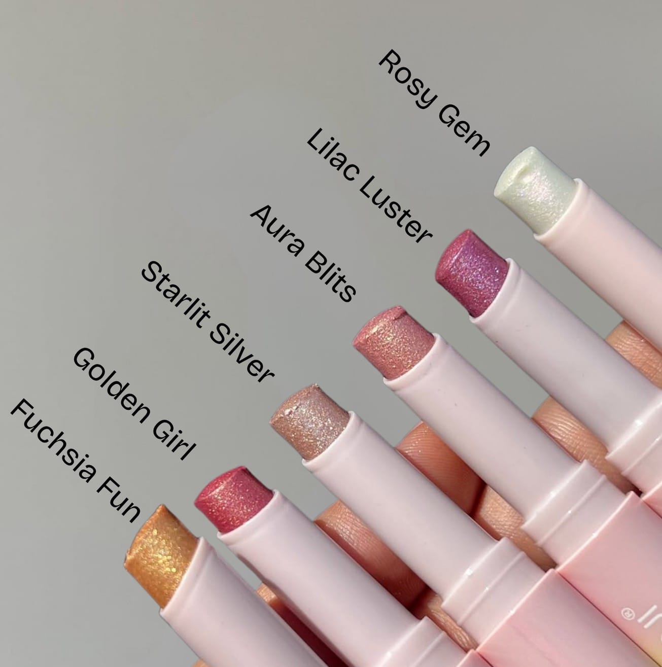 Miss Betty Multipurpose Jelly Highlighter Stick – Creamy Glitter Eyeshadow, Lip Balm & Face Highlighter
