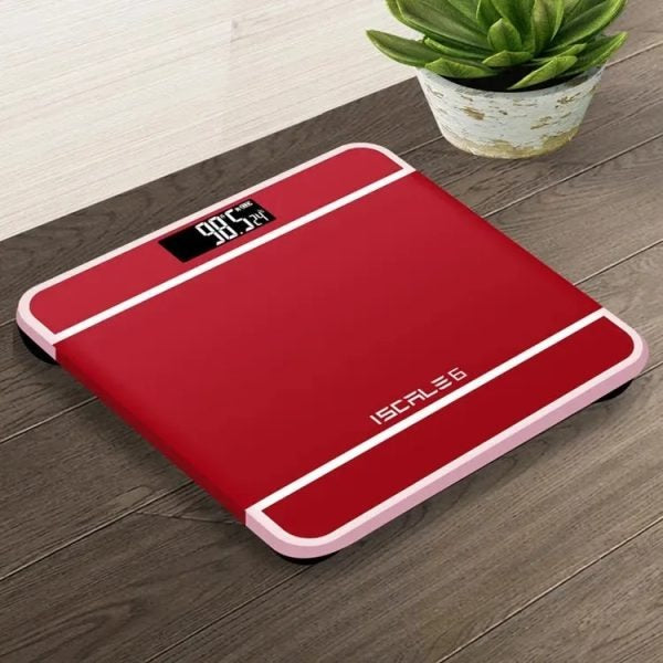 180kg Digital Body Weight Scale – Precision Electronic Weighing Machine with High Accuracy, Cell Operated Bathroom &amp; Personal Health Scale(Random Color)