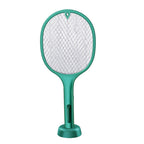 Mosquito Racket Electric Fly Swatter Powerful USB Rechargeable Grid 3-Layer Mesh Home Fly Killer Lamp (random color)