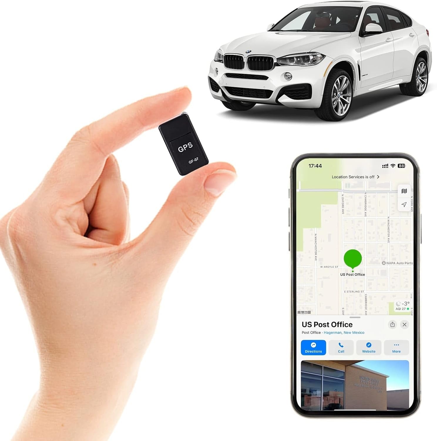 GF07 Wireless Mini Magnetic GPS Tracker Car Mobile Bike Bag Tracking Device