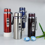 800ml / 1000ml Stainless Steel Thermos Bottle Vacuum Insulated Leakproof Water Bottle for Travel Gym Office