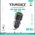 SOVO Fast Car Charger with USB PD, QC 3.0 and Super VOOC Support for All Mobile Devices