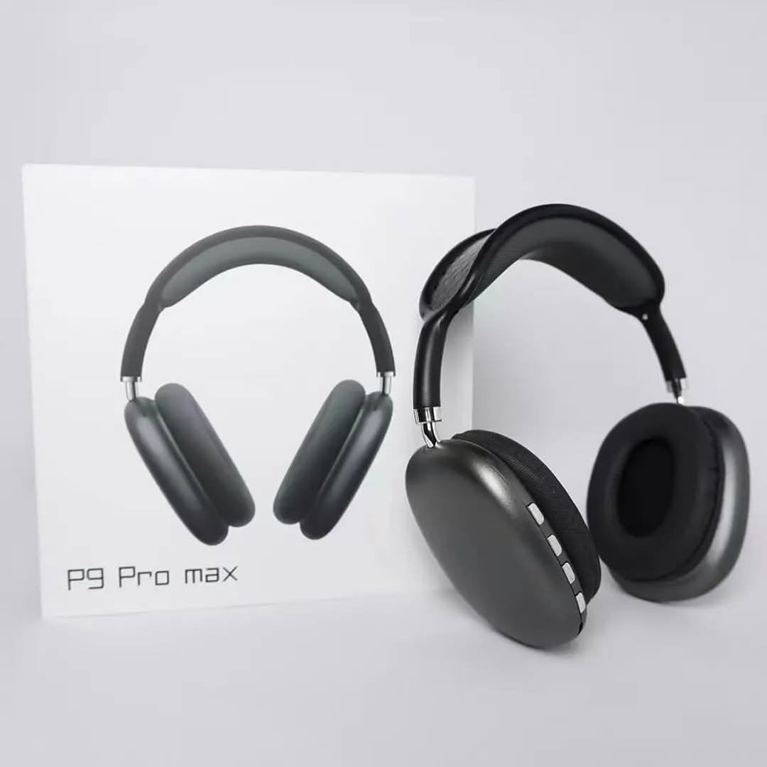 P9 Wireless Headphones | Bluetooth Over-Ear | High Bass & Clear Sound | Foldable & Portable | Noise Reduction (Random Colour)