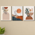 Set of 3 Premium Wall Art Photo Tiles – Modern Home Decor Sets 8x11