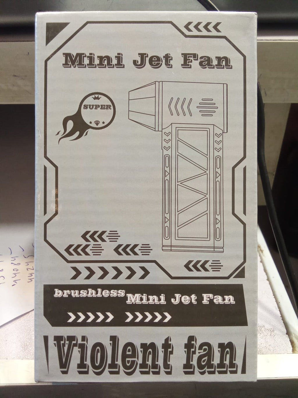 Mini Jet Fan Brushless Powerful Violent Fan Compact Portable Design