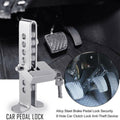Universal Car Pedal Lock Anti Theft Lock Pedal Lock 8 holes for almost all Cars