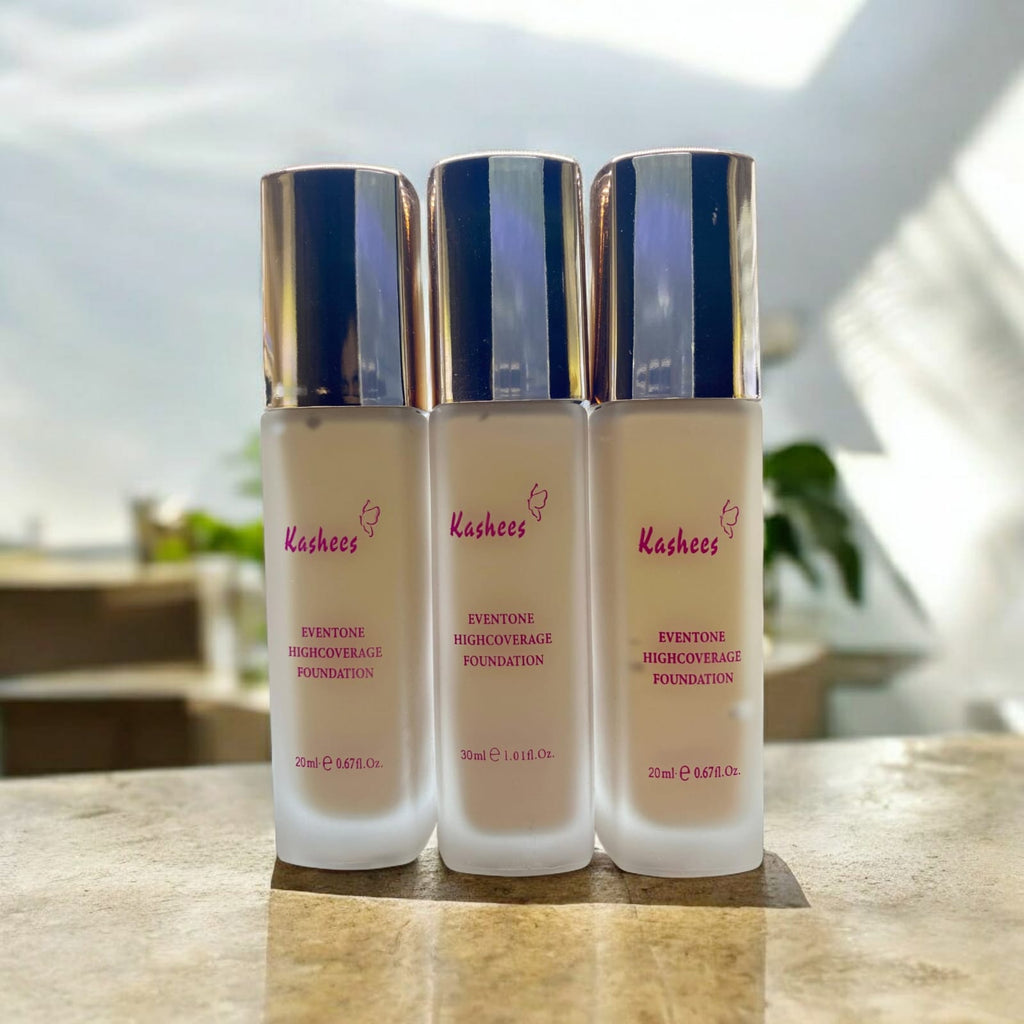 Kashee’s 24 Hrs High Coverage Foundation 20ml | Long Lasting Matte Finish | Lightweight Full Coverage Liquid Foundation For Flawless Skin
