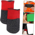 Premium Gaming Finger Sleeves Bundle 1 Pair Anti Sweat Touchscreen | Random Colour
